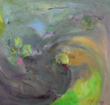 Lemons. Evening - oil, canvas