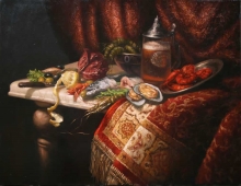Le Plaisir - oil, canvas