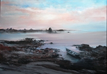 Kem, A Bay In The Night - oil, canvas