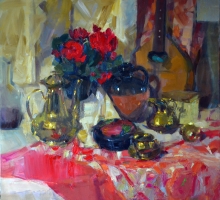 Notes Of Warmth - oil, canvas