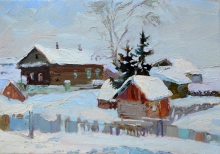 Zasyzran - oil, canvas